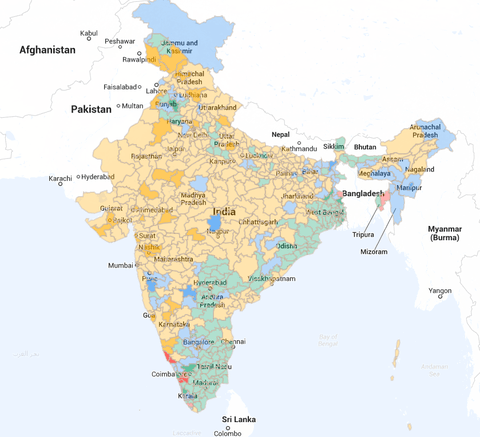 Indian election map (thanks google)