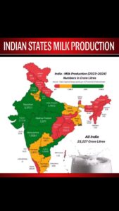 Indian-States-Cow-Milk-Production