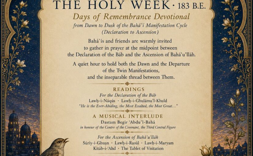 Holy Week Devotional for Zá