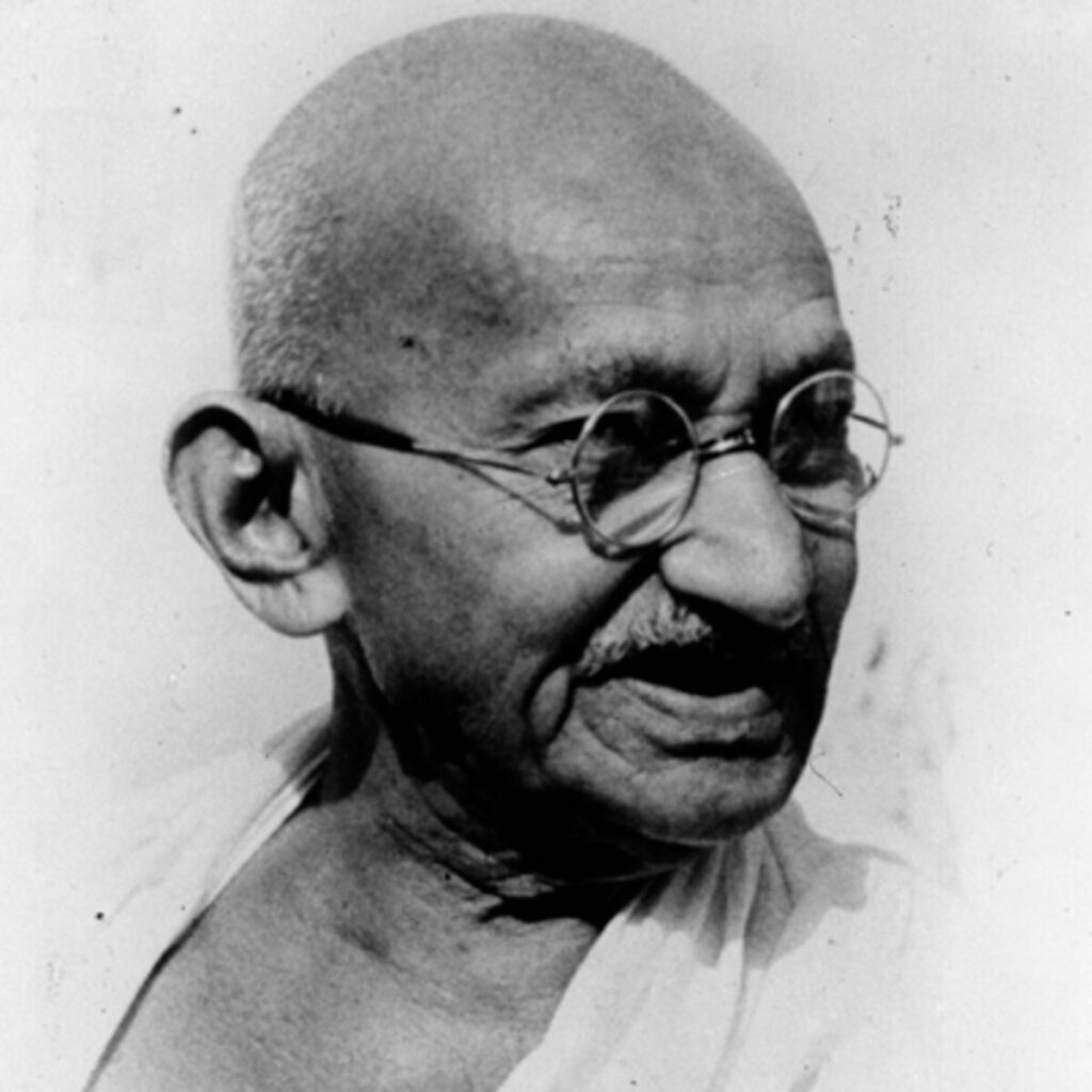 Mahatma Gandhi portrait, 2 October 1946